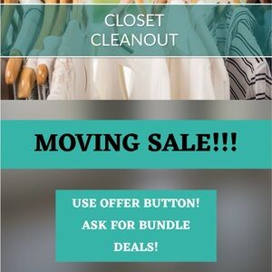 MOVING SALE!!!